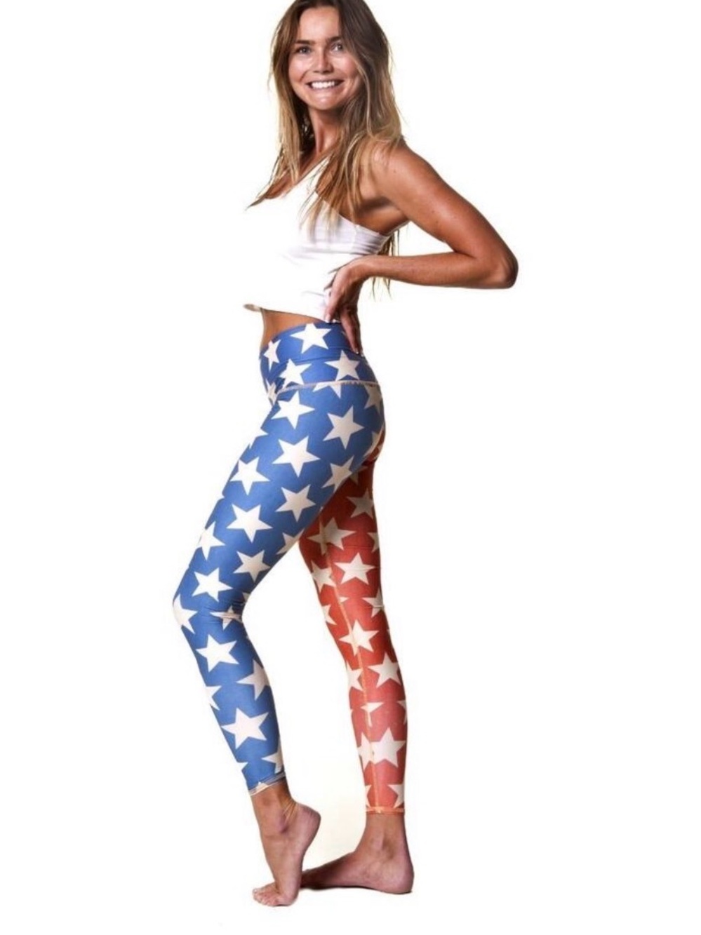 Teeki American flag leggings